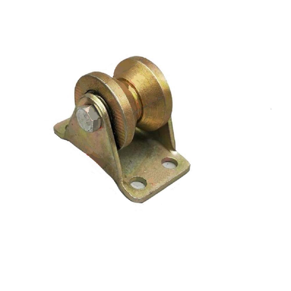 Heavy Duty 45# Steel V Groove Caster Wheel - 200kg (660lbs) Capacity, 1.2