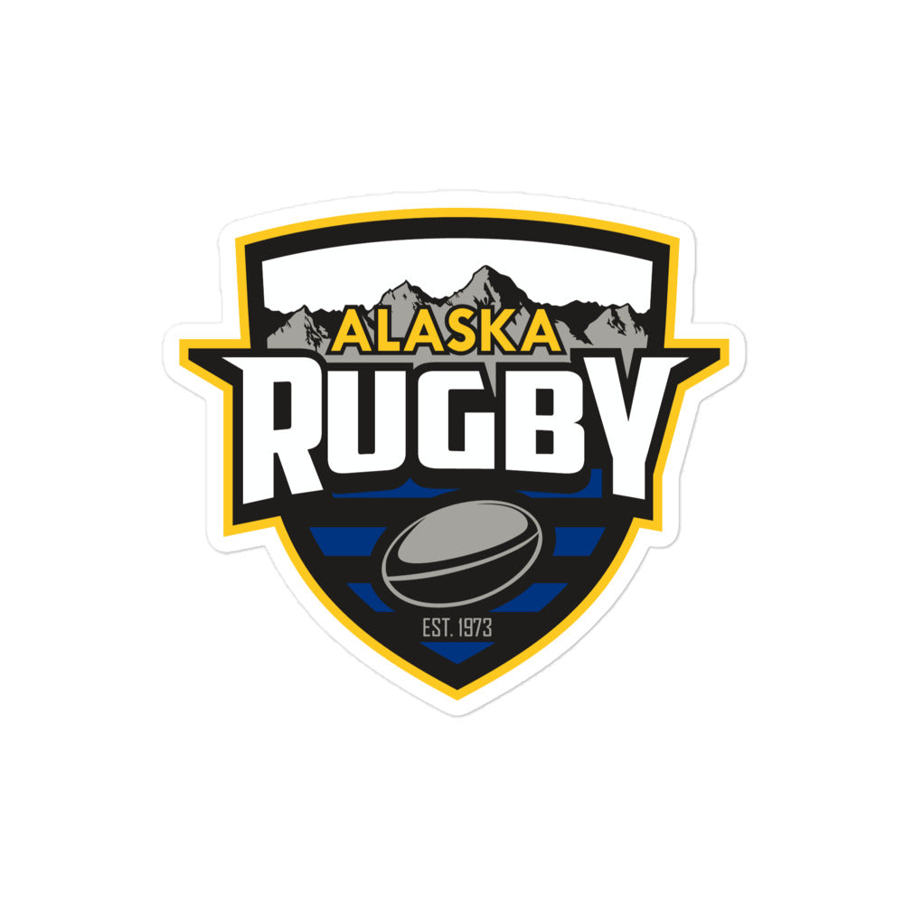 Alaska Rugby Stickers - Premium Decals for Rugby Fans, Cars, Laptops & Gear | Perfect for Sports Enthusiasts & Team Spirit