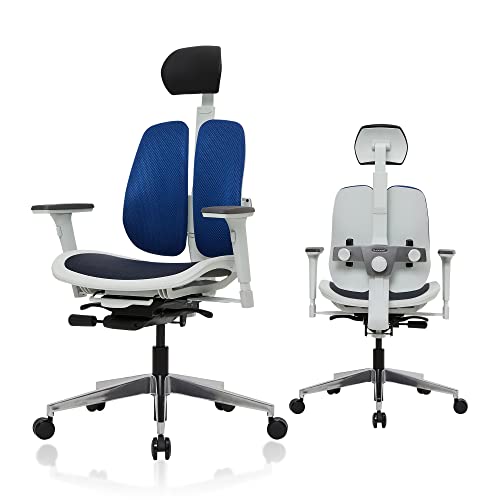 Frame: White / Seat: Blue