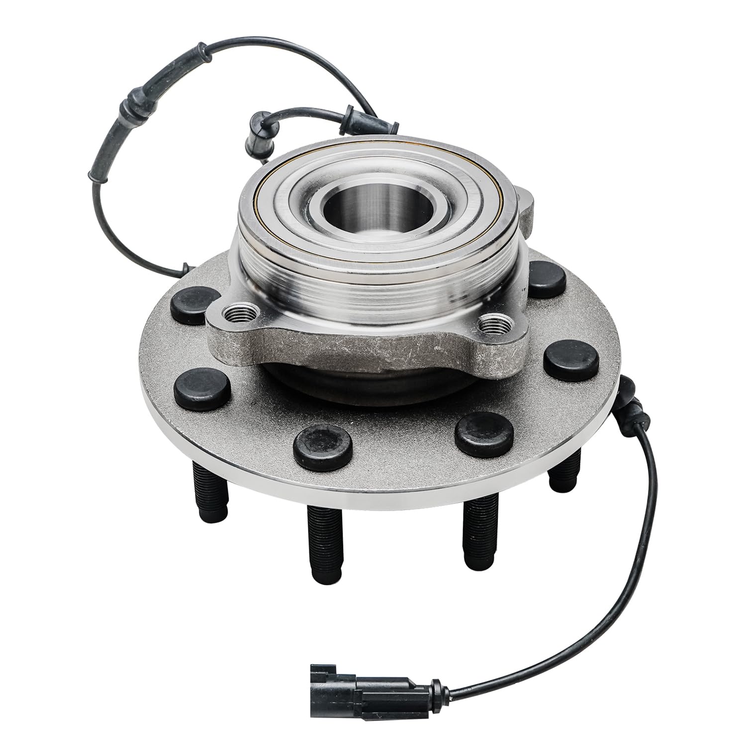 Detroit Axle 4WD Front Wheel Bearing Hub Assembly for 2006-2008 Dodge Ram 2500 3500 (8-Lug Models) - Direct Replacement for 2007 Wheel Bearings & Hubs | Perfect for Off-Roading, Towing & Heavy-Duty Truck Maintenance