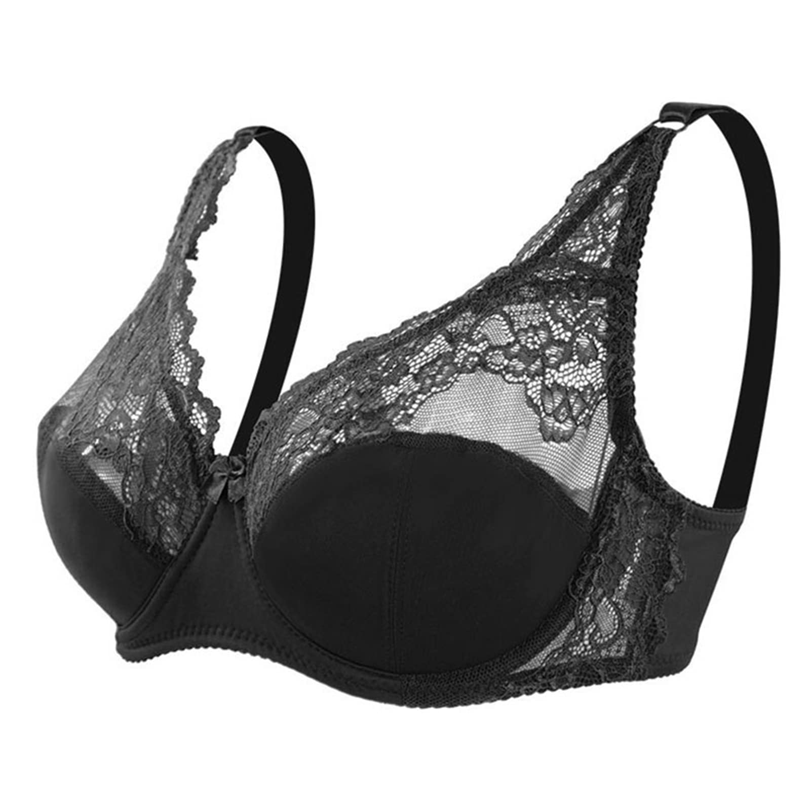 Sexy Lace Underwire Bra for Women - Comfortable Everyday Wear, Supportive Push Up Lace Bralette for Date Night & Special Occasions
