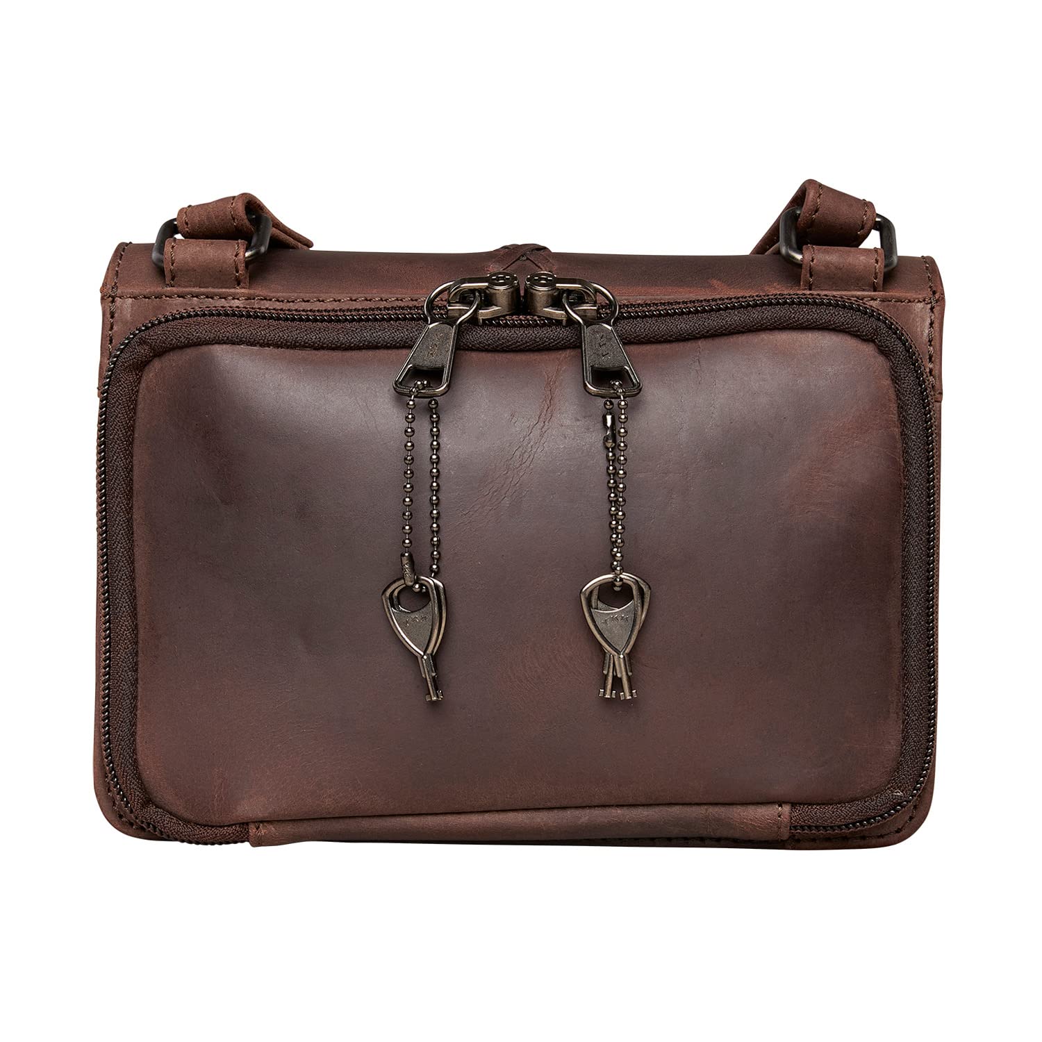 Jolene Leather Crossbody Organizer for Concealed Carry - Slim & Stylish Women's Concealment Purse for Everyday Use, Travel & Self Defense
