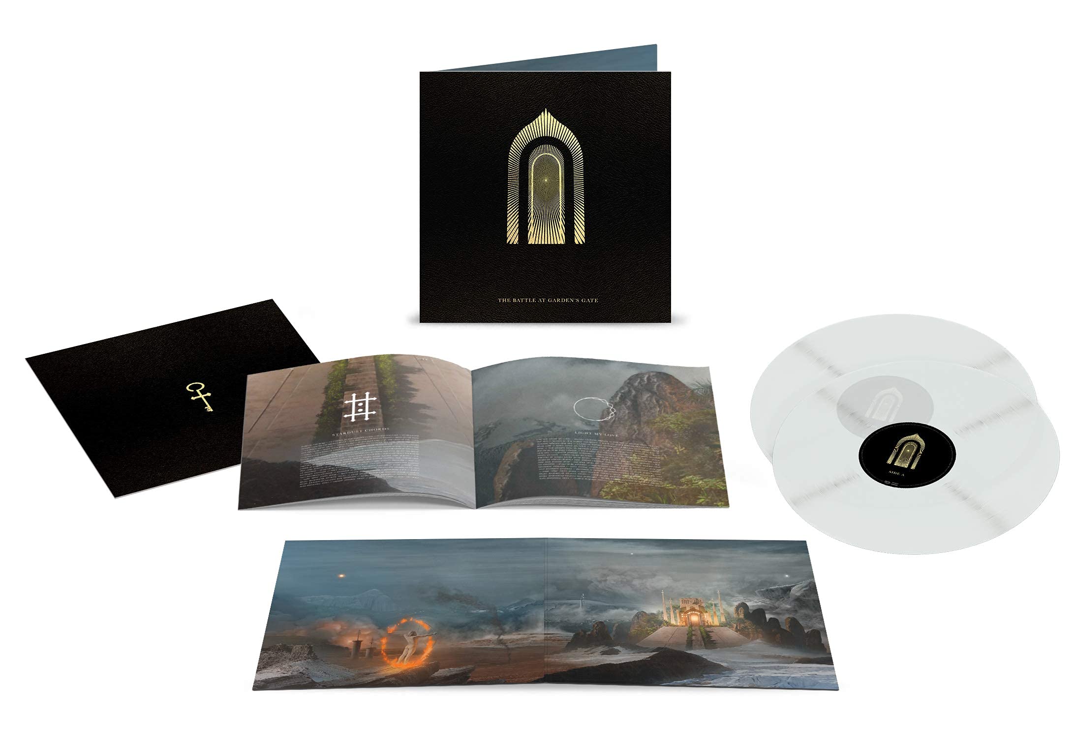 Greta Van Fleet - The Battle At Garden's Gate Exclusive Transparent Vinyl (2LP) | Limited Edition Rock Music Album for Collectors & Audiophiles | Perfect for Home Listening & Music Enthusiast Gifts