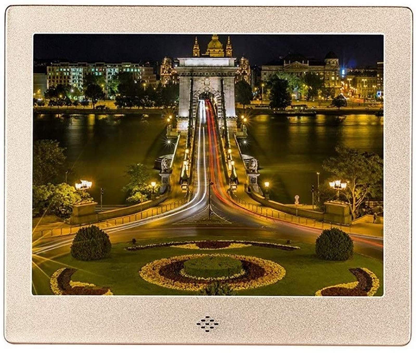 10 Inch Digital Photo Frame - 1024x600 HD Display, USB/SD Card Support, Auto-Rotate, Slideshow - Perfect for Christmas, Wedding, Birthday Gifts & Home/Office Decor