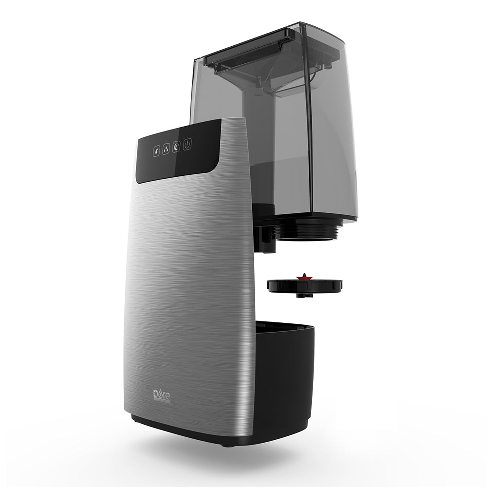 HUME™ XL Ultrasonic Cool Mist Humidifier - Large Room Air Moisturizer for Home, Office & Nursery - Quiet Operation with Auto Shut-Off - Perfect for Dry Air Relief, Allergies & Better Sleep