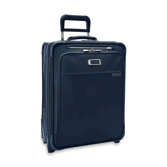 Briggs & Riley Baseline Global 2 Wheel Carry On Luggage - Lightweight Spinner Suitcase for Business Travel & Weekend Getaways | TSA Approved, Durable Expandable Cabin Baggage