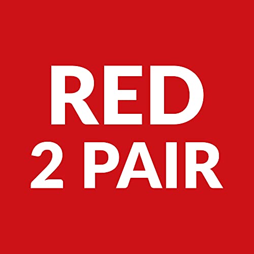 Red (2 Pairs)