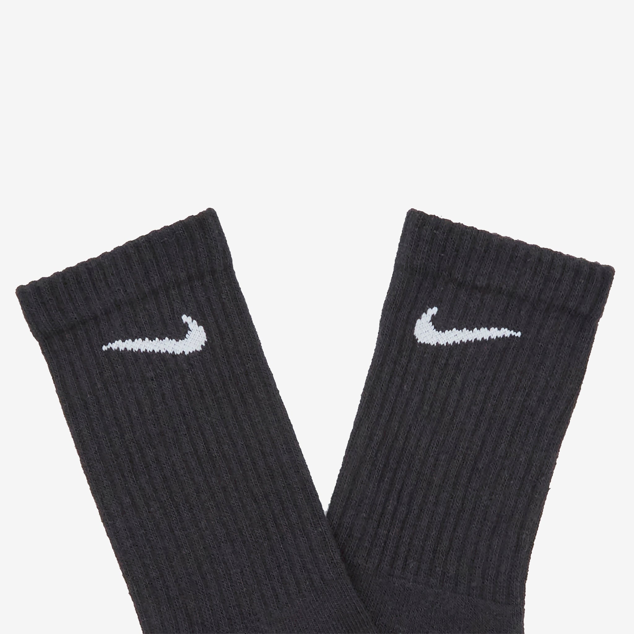 Premium Cushioned Training Crew Socks for Men & Women - Black & White | Comfortable Athletic Socks for Running, Gym, Workout & Everyday Wear