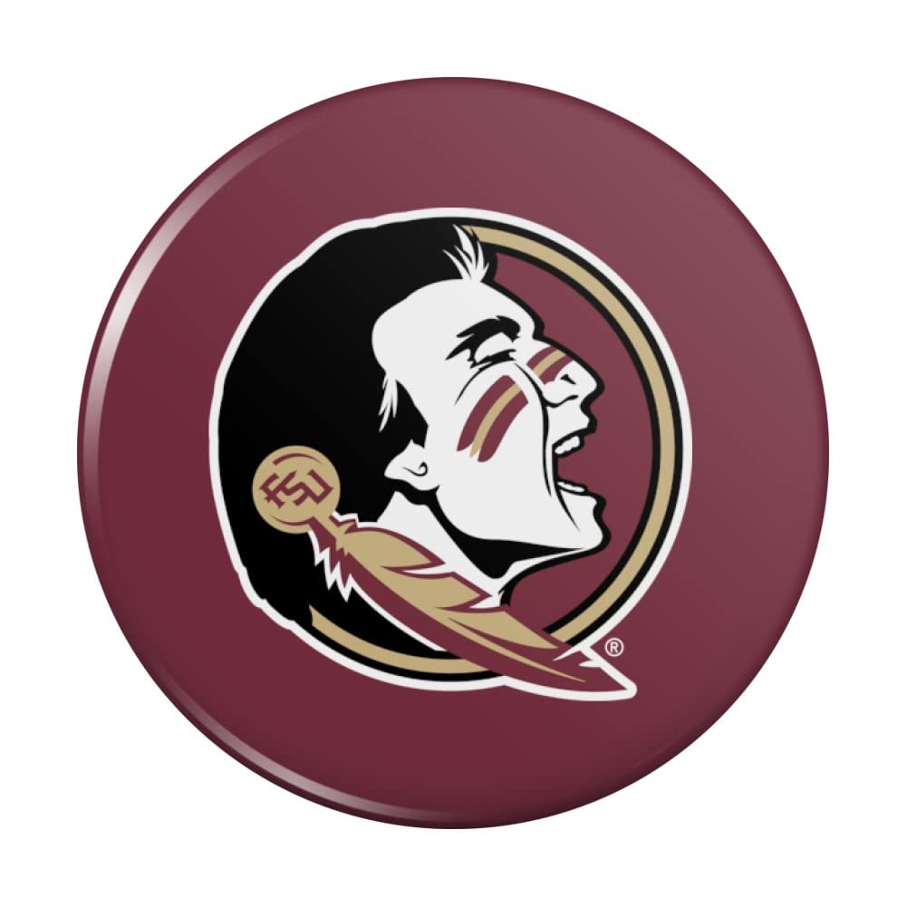 Florida State University FSU Logo Refrigerator Magnet - Strong Kitchen & Locker Decorative Magnet for Fridge, Office, Dorm Room, School Locker - Perfect for FSU Fans & Alumni Gifts