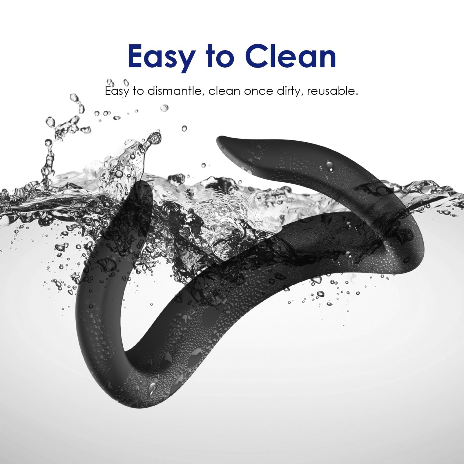 Meta Quest 3 VR Silicone Face Mask - Lightproof & Sweatproof VR Accessories for Enhanced Immersion (Black) - Perfect for Gaming, Fitness VR & Long Play Sessions