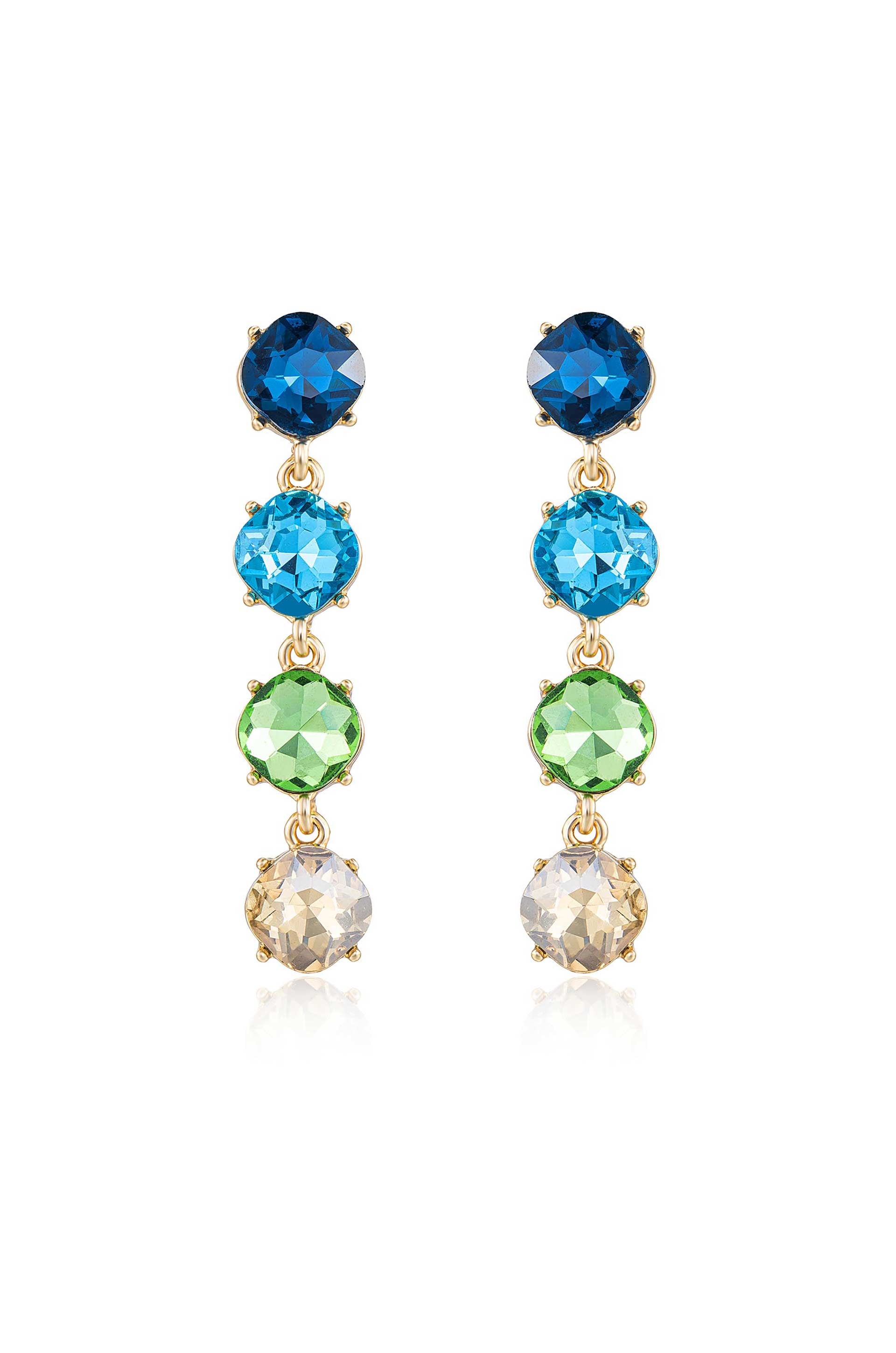 Four the Money Earrings - Stylish Gold Plated Hoop Earrings for Women | Perfect for Parties, Weddings & Everyday Wear