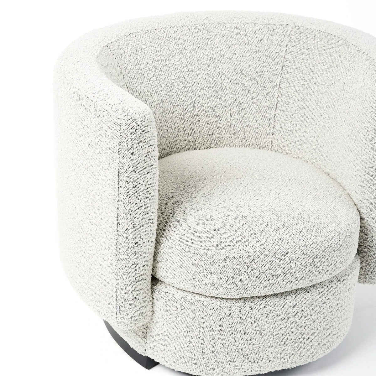 Luxury Arena Boucle Occasional Chair - Soft Upholstered Accent Chair for Living Room, Bedroom & Office - Perfect for Relaxing, Reading & Decorating
