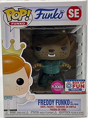 Funko POP! Freddy Funko Wolfman - Limited Edition Collectible Vinyl Figure - Perfect for Halloween Decor, Horror Fans & Pop Culture Collectors