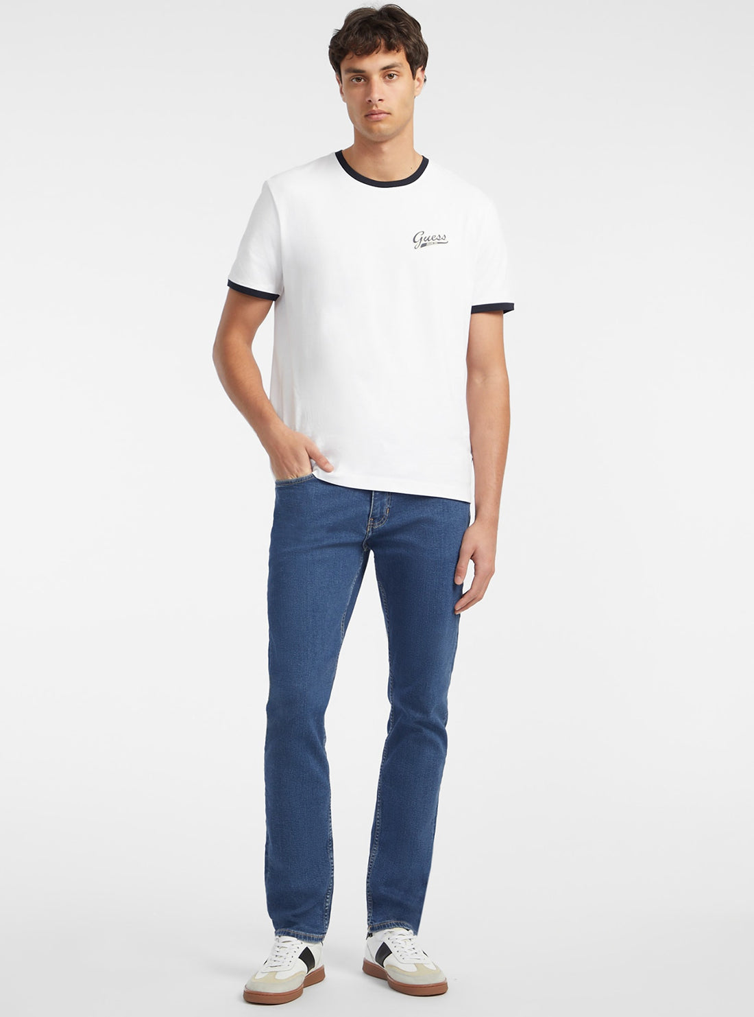 Guess G14 Slim Tapered Jeans for Men - Stretch Denim Skinny Fit Pants | Perfect for Casual Wear, Night Out & Everyday Style