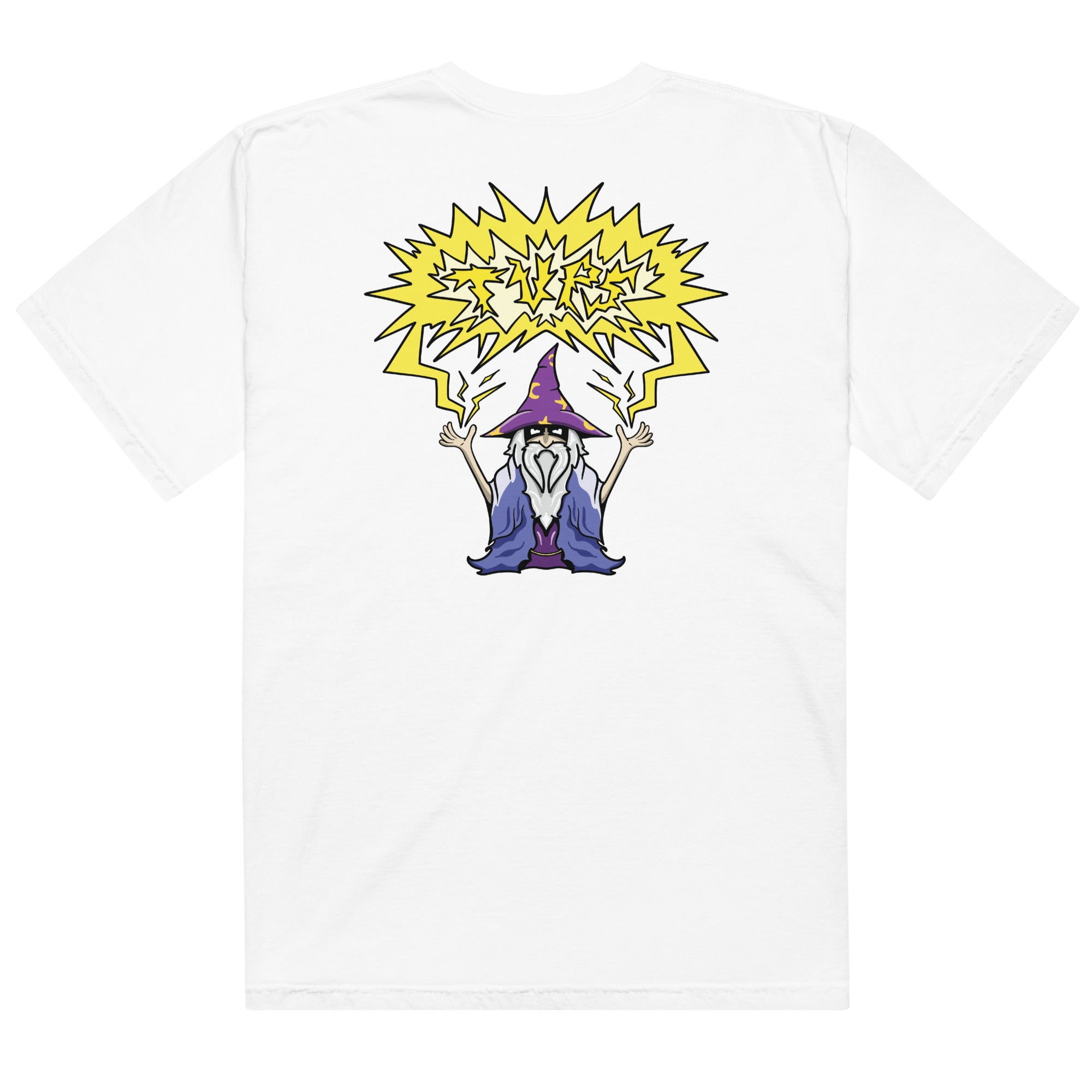 TV Wizard T-Shirt - Funny Graphic Tee for Men & Women - Perfect for Halloween, Cosplay & Pop Culture Fans