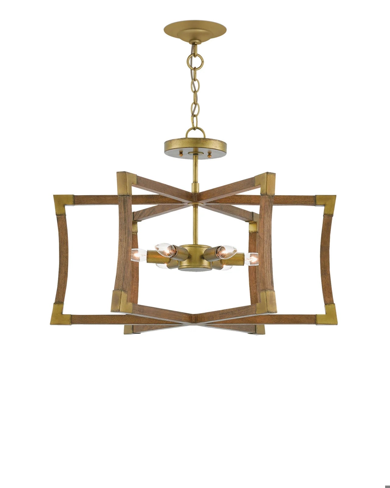 Bastian Semi Flush Ceiling Light Fixture - Modern LED Lighting for Bedroom, Living Room & Hallway - Energy Efficient Home Decor