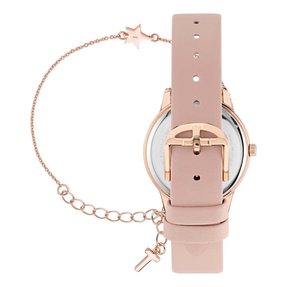 Ted Baker BKGFW2301 Women's Fitzrovia Watch & Bracelet Gift Set - Elegant Fashion Accessory for Women, Perfect for Parties, Weddings & Special Occasions