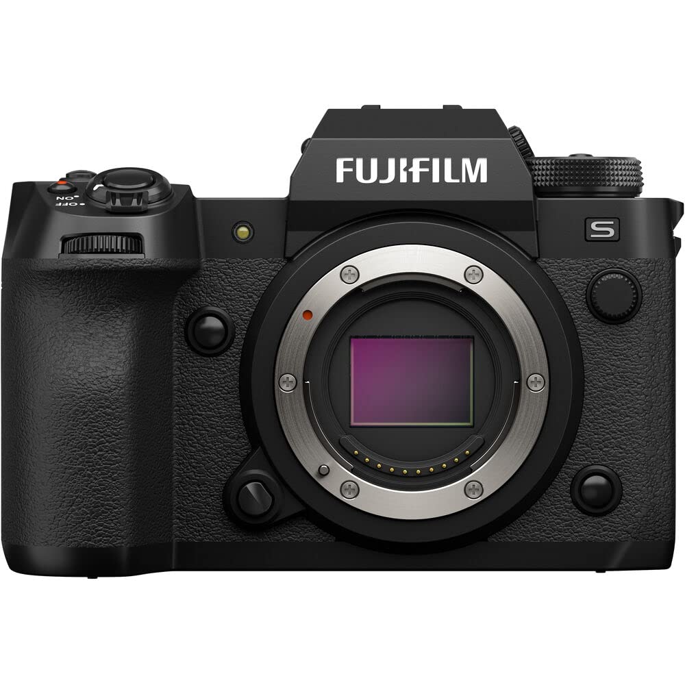 Fujifilm X-H2S Mirrorless Digital Camera with 4K Monitor, Rode VideoMic Pro, 64GB SD Card, Camera Bag, LED Light & Complete Accessory Kit - Perfect for Vlogging, Photography & Professional Video Production