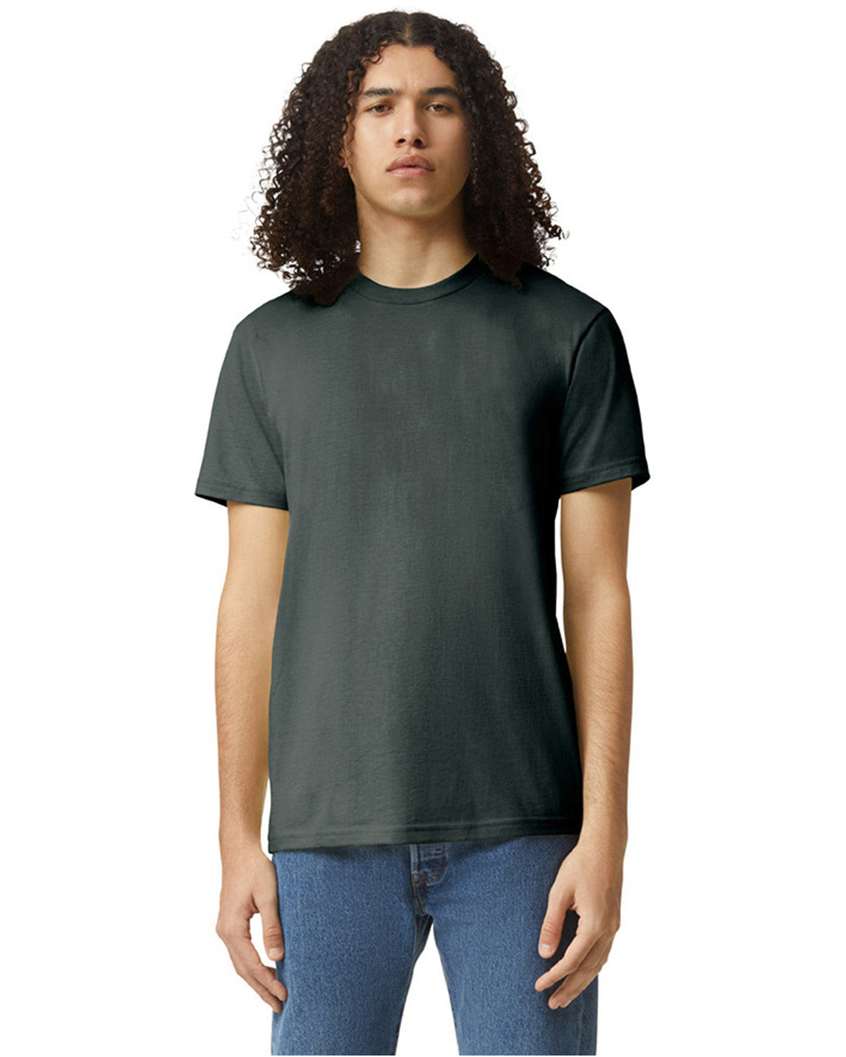 American Apparel 2001CVC Unisex Cotton T-Shirt - Soft Comfort Fit for Men & Women - Perfect for Casual Wear, Gym & Everyday Outfits
