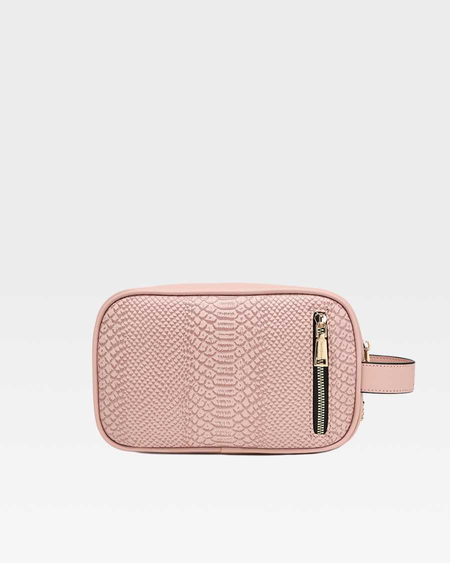 Apollo 1 Travel Toiletry Bag - Waterproof Cosmetic Organizer for Women & Men | Perfect for Vacation, Gym, Camping (Pink)