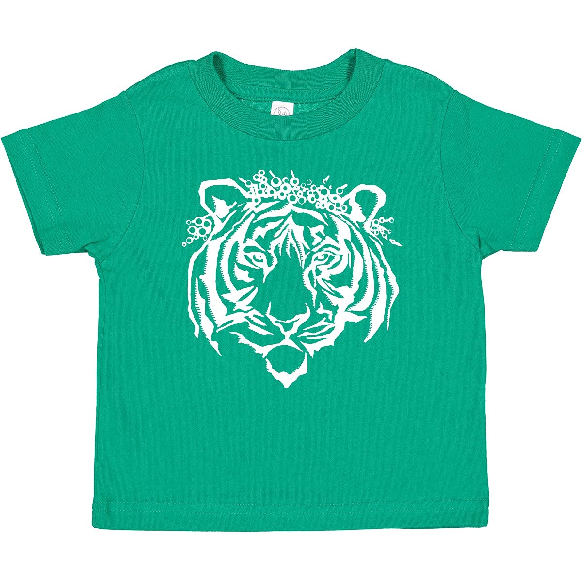 Inktastic Tiger Queen in Flower Crown Baby T-Shirt - Cute Animal Graphic Tee for Toddlers & Infants - Perfect for Playdates, Birthday Parties & Family Photos