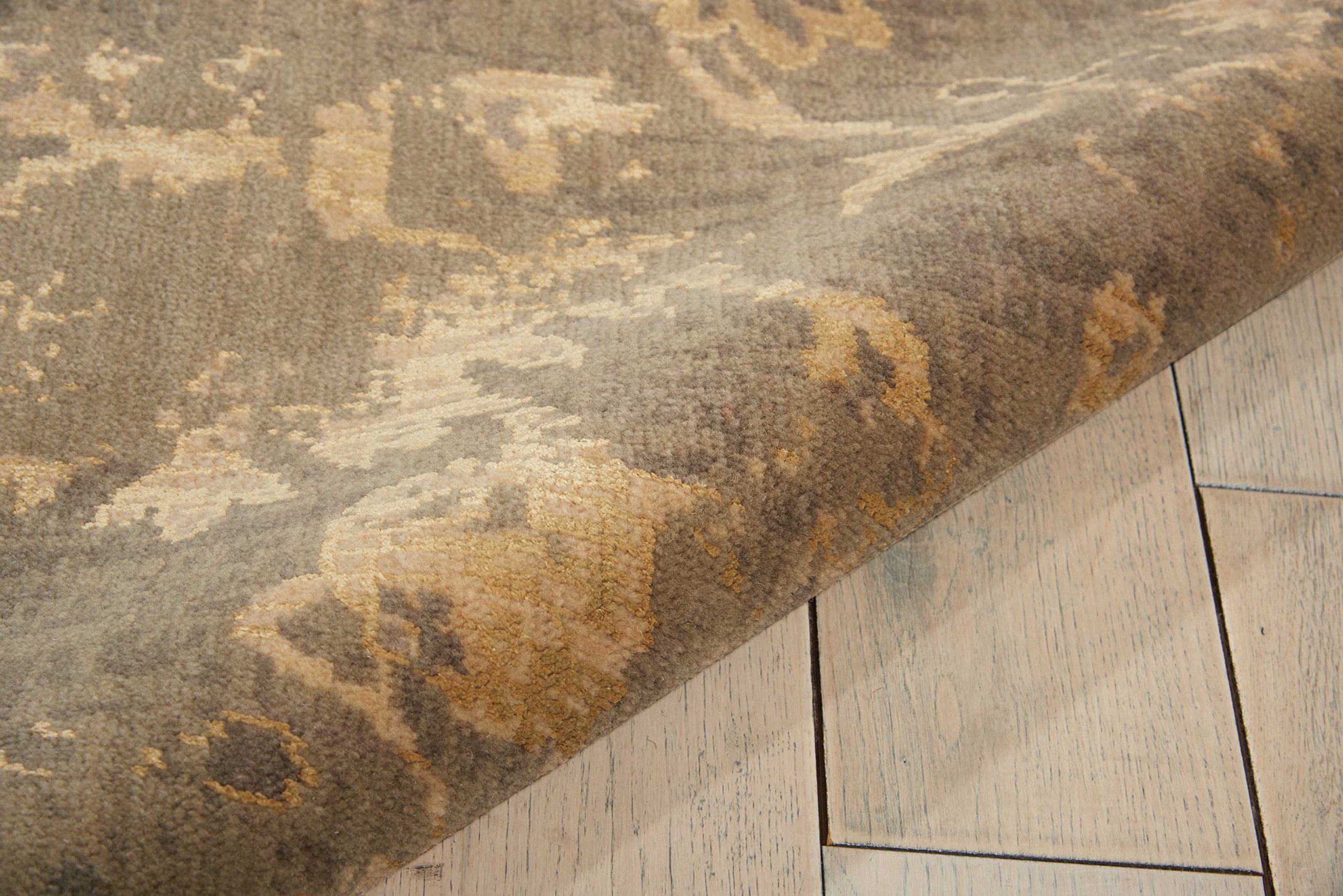 Nourison Silken Allure Moss Runner Area Rug 2'5