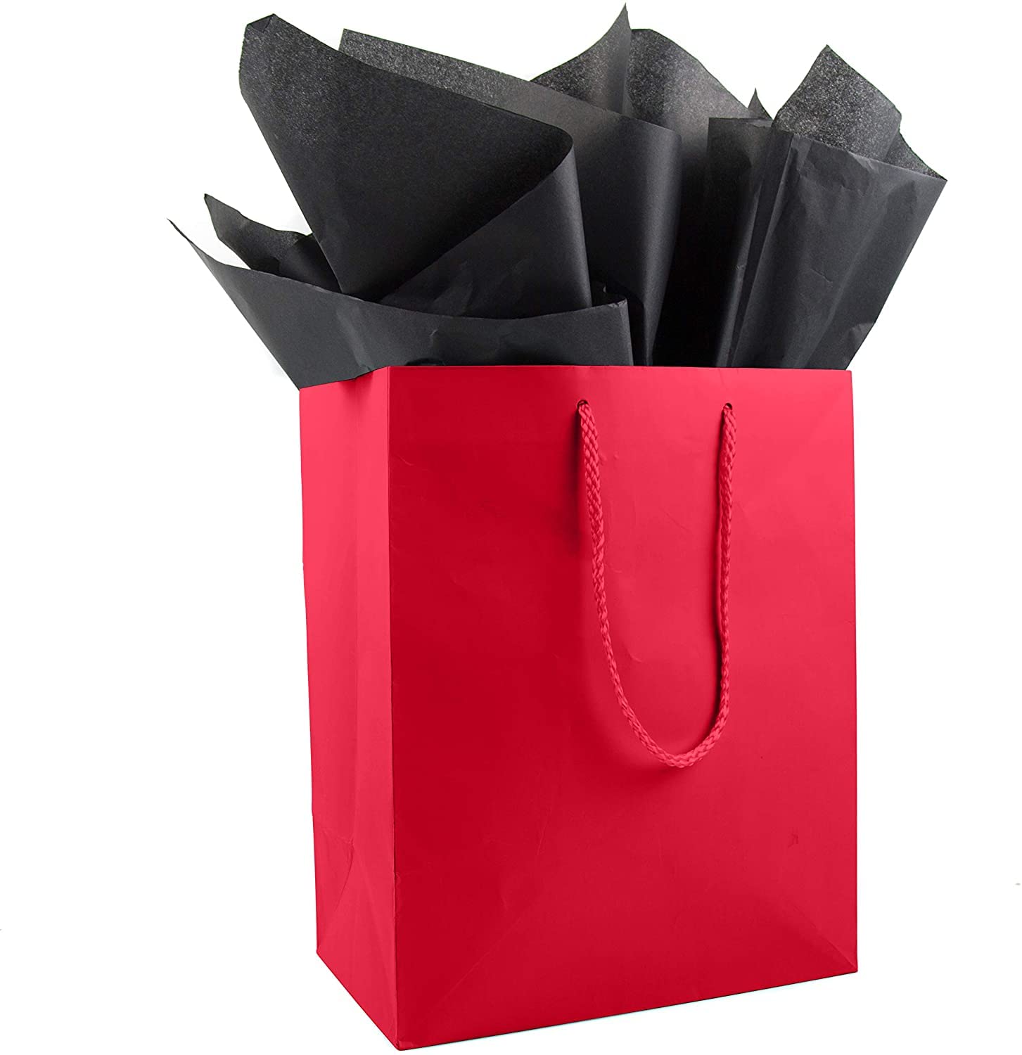 Eco-Friendly Black Sarras Multipurpose Gift Tissue Paper - 30 Sheets for Christmas Gifts, Wedding Decor, Gift Wrapping & Party Trays | Perfect for Holiday Packaging, DIY Crafts & Festive Decorations