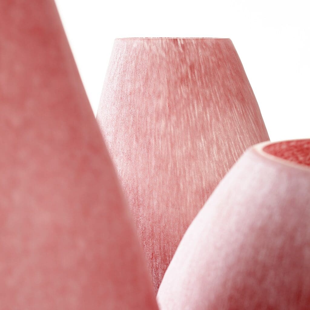 Cyan Design 10882 Sands Vase - Large Pink Ceramic Vase for Home Decor, Wedding Centerpieces & Floral Arrangements