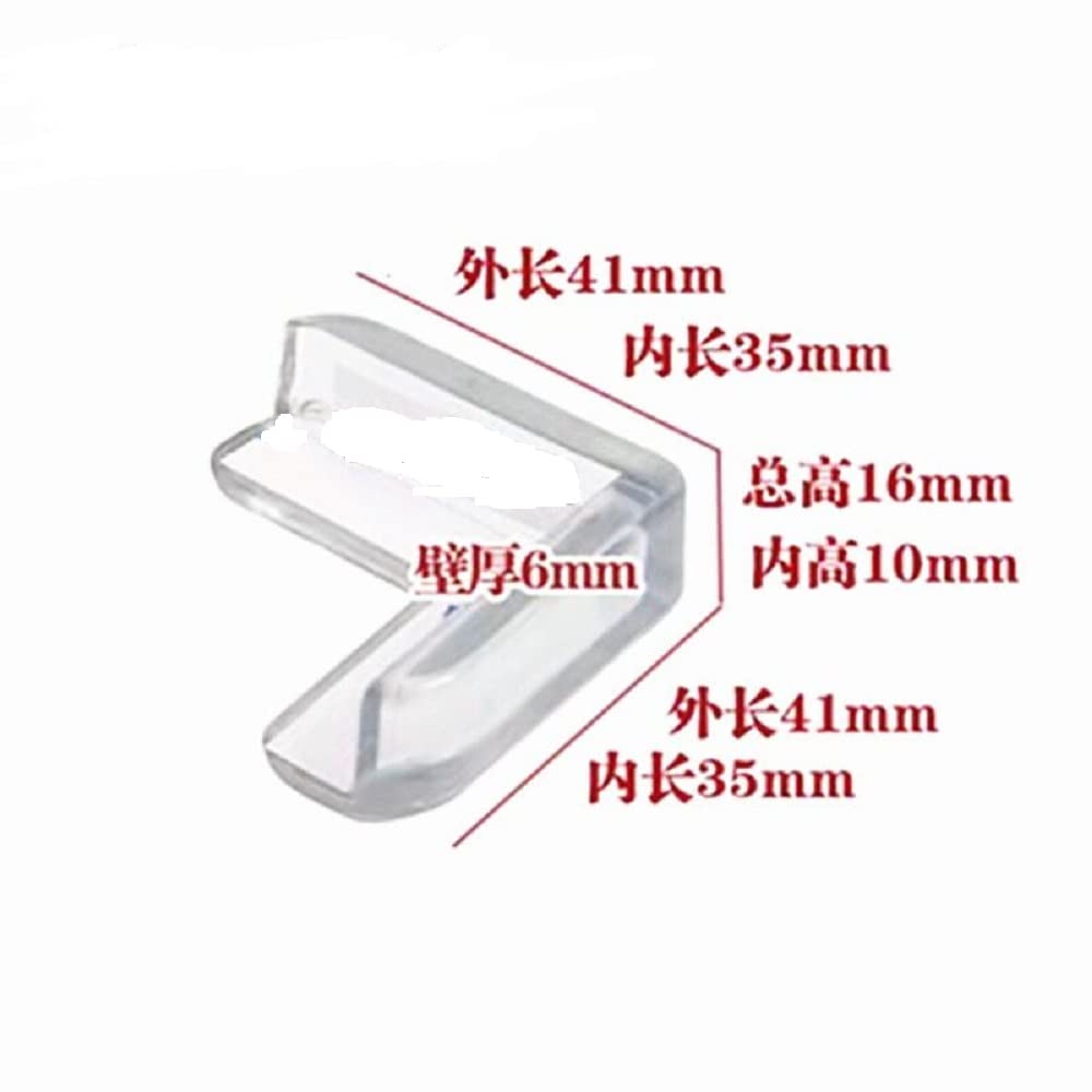 Baby Corner Protectors - 10 Pack Clear Soft Safety Bumpers for Furniture, Tables & Desks | Child Proofing Guards Against Sharp Corners | Perfect for Nursery, Playroom & Home Childproofing