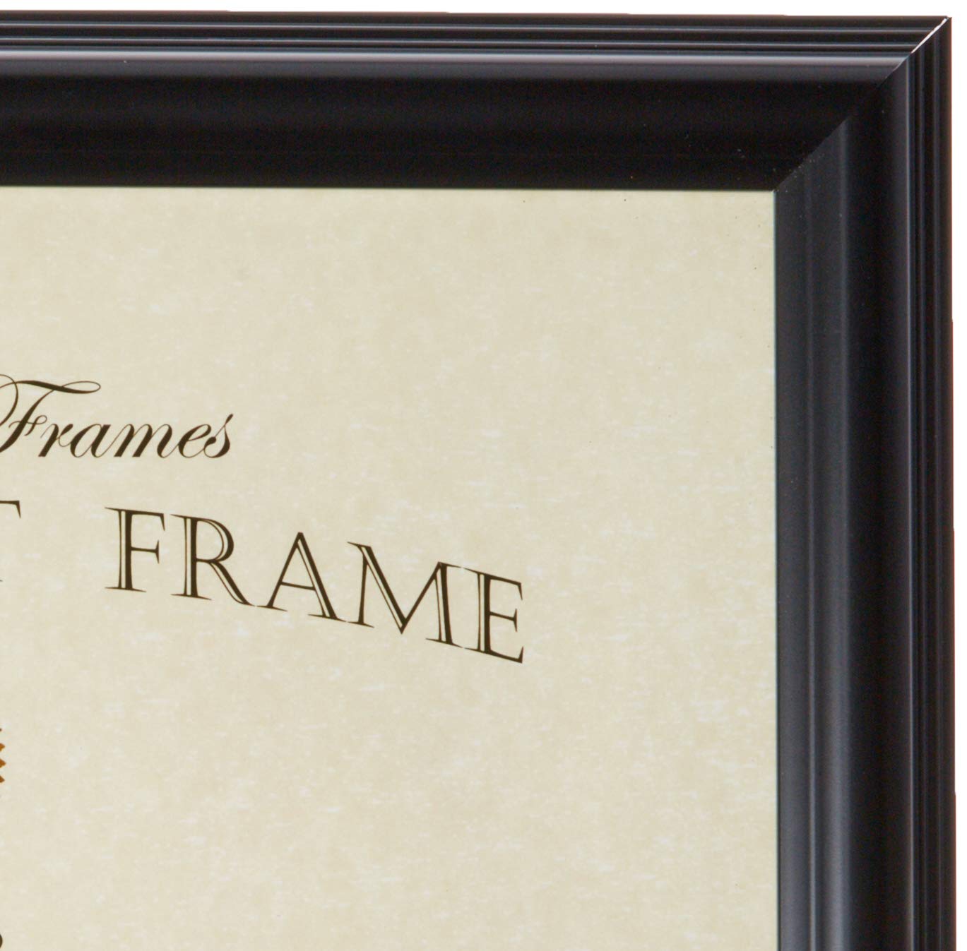 Lawrence Frames 8.5x11 Black Picture Frame for Documents & Photos