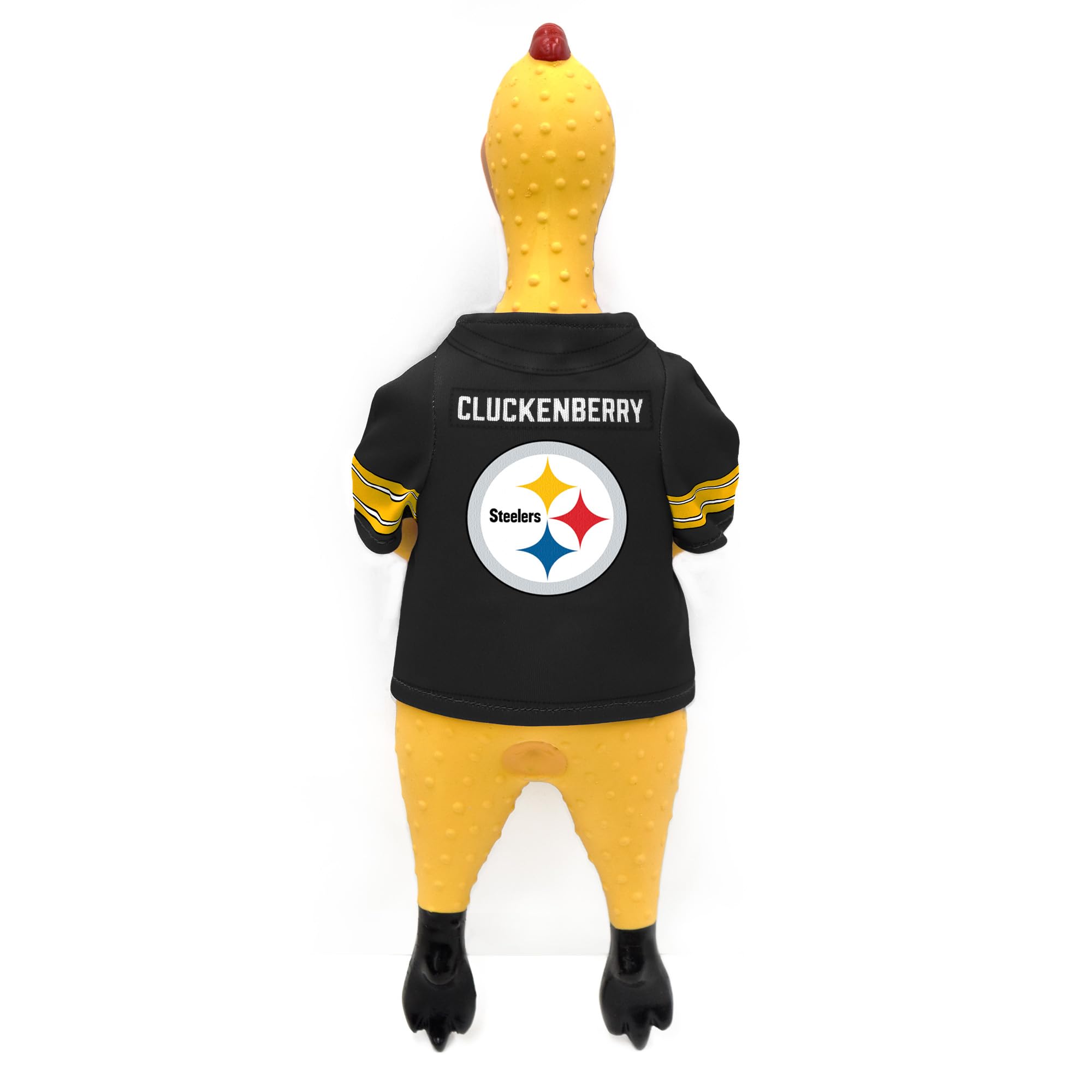 Official NFL Team Rubber Chicken Toy - Fun Novelty Gift for Football Fans, Game Day Party Favors, Sports Themed Decorations