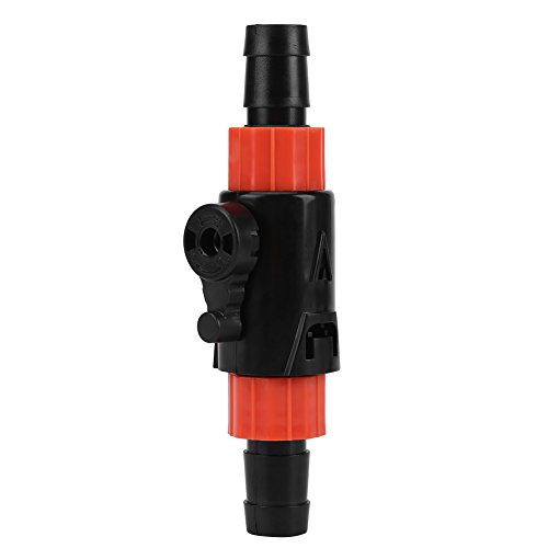 **TOPINCN Aquarium Water Control Valve - Quick Release Handle Fish Tank Water Changer Valve with Hose Pipe Connector for Easy Water Changes (Perfect for Freshwater & Saltwater Tanks)**