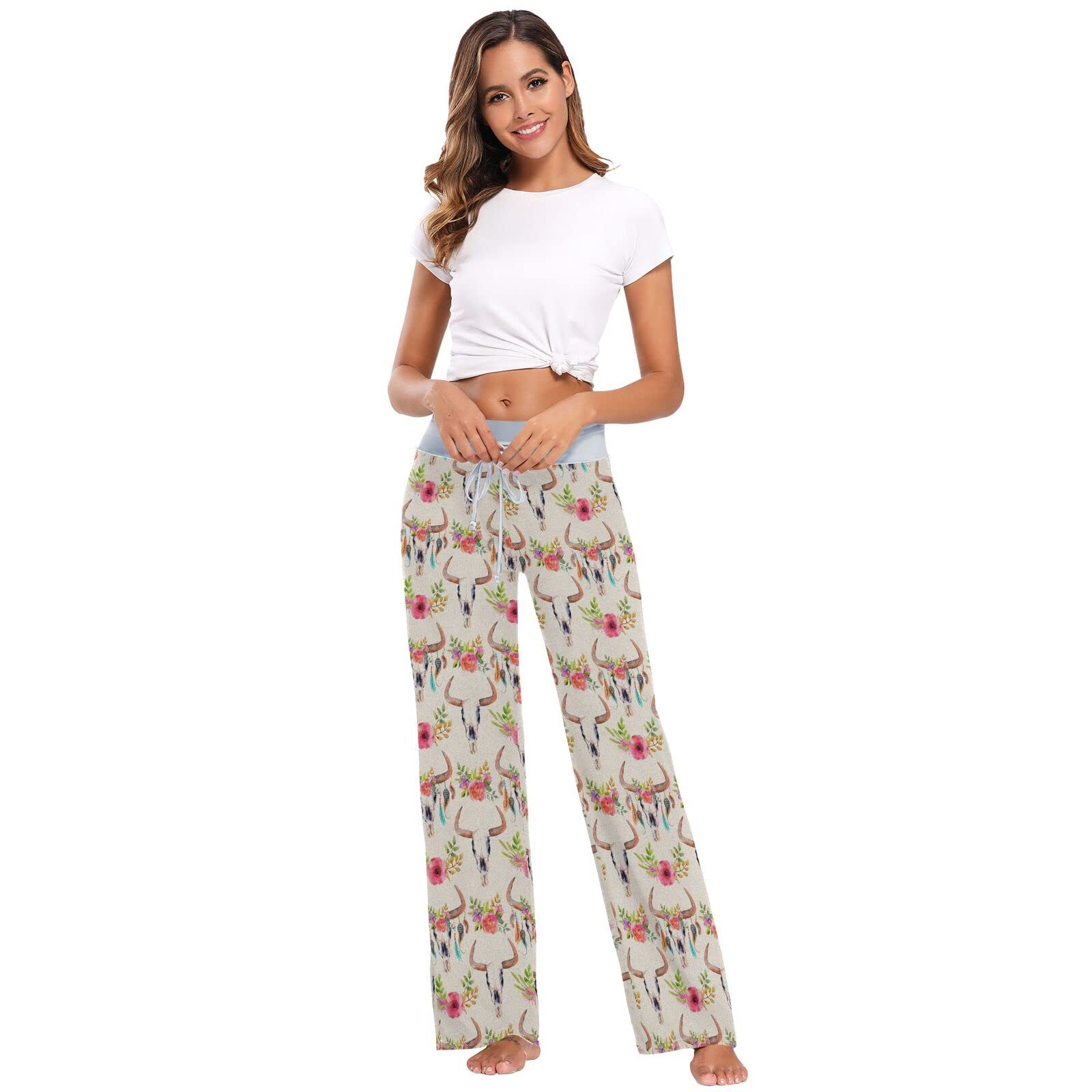 Aflyko Women's Cute Pajama Pants - Soft Sleepwear Lounge Pants for Women - Perfect for Sleeping, Lounging & Relaxing at Home
