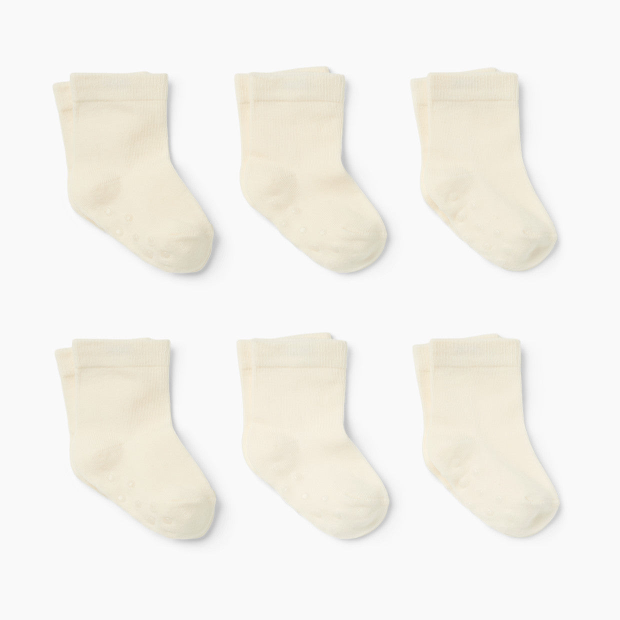 6 Pack Cotton Crew Socks for Men - Soft & Breathable Everyday Socks for Work, Gym, and Casual Wear