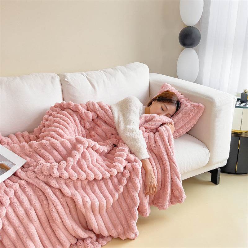 Snuggle Blanket: Ultra Soft Weighted Blanket for Winter - Perfect for Cozy Evenings, Stress Relief & Better Sleep