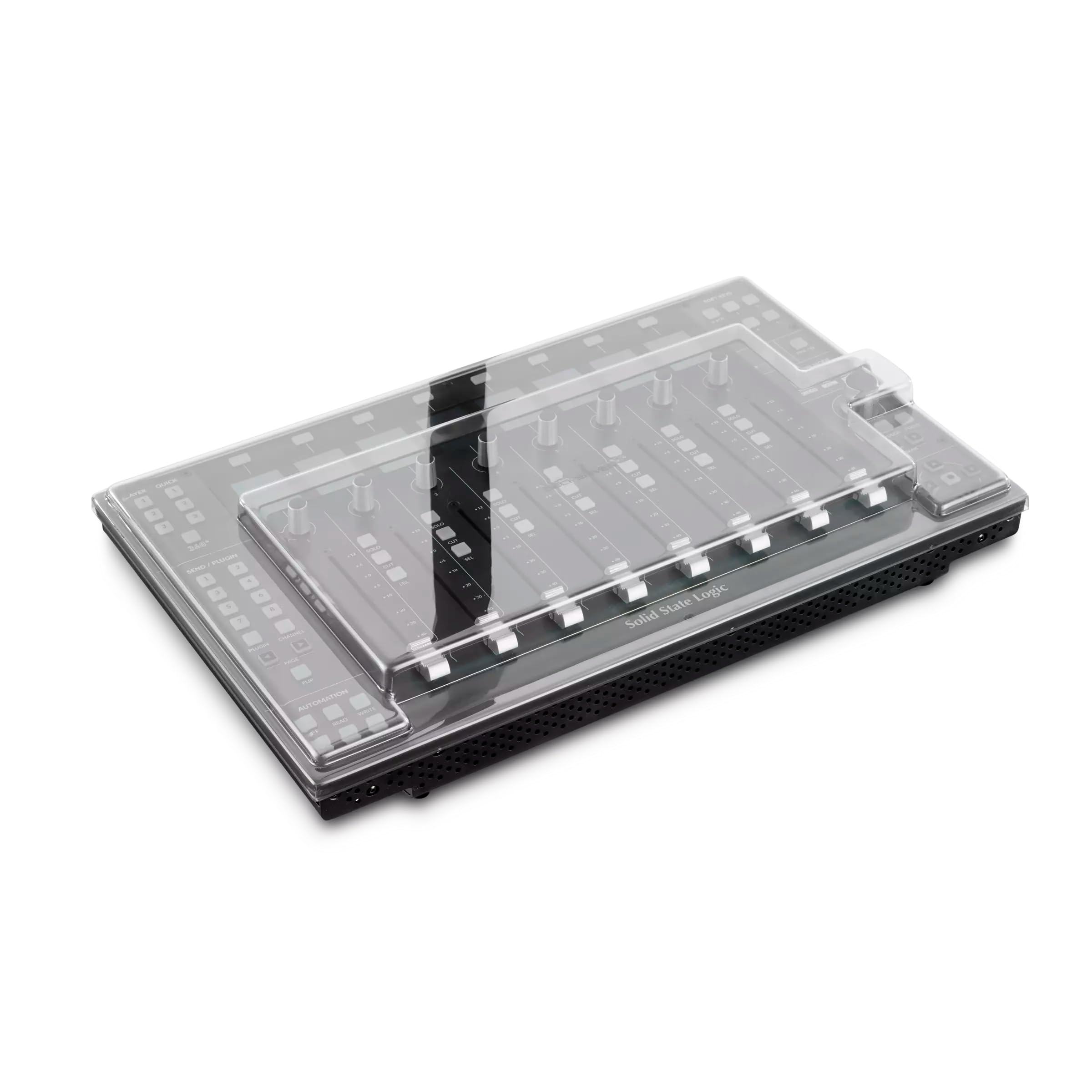 Decksaver Solid State Logic UF8 Keyboard Dust Cover - Protective Shield for SSL UF8 MIDI Controller (DS-PC-SSLUF8) | Ideal for Studio, Live Performance & Travel Protection