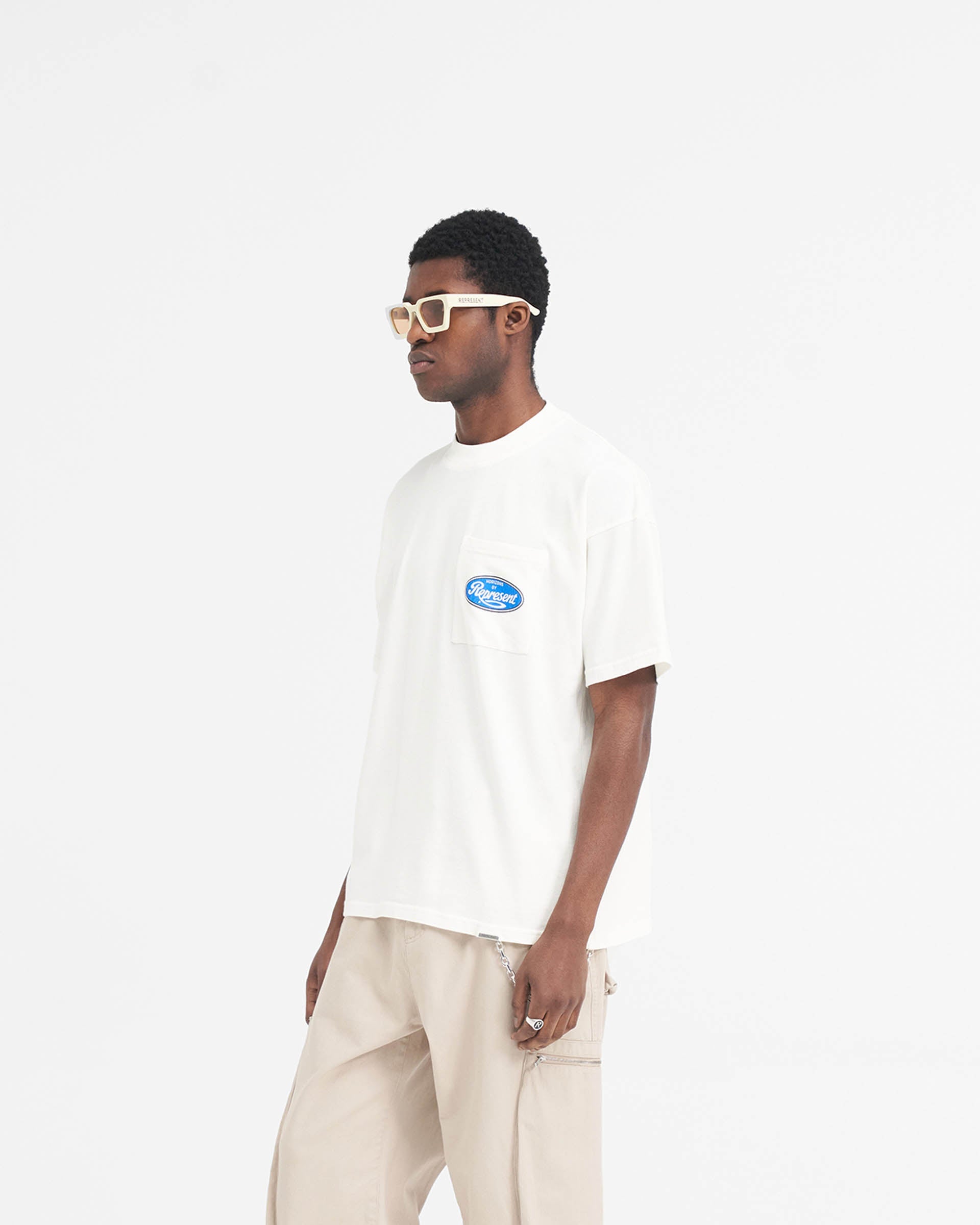 Classic Parts T-Shirt - Flat White | Vintage Style Cotton Tee for Men & Women | Perfect for Casual Wear, Street Style & Everyday Outfits