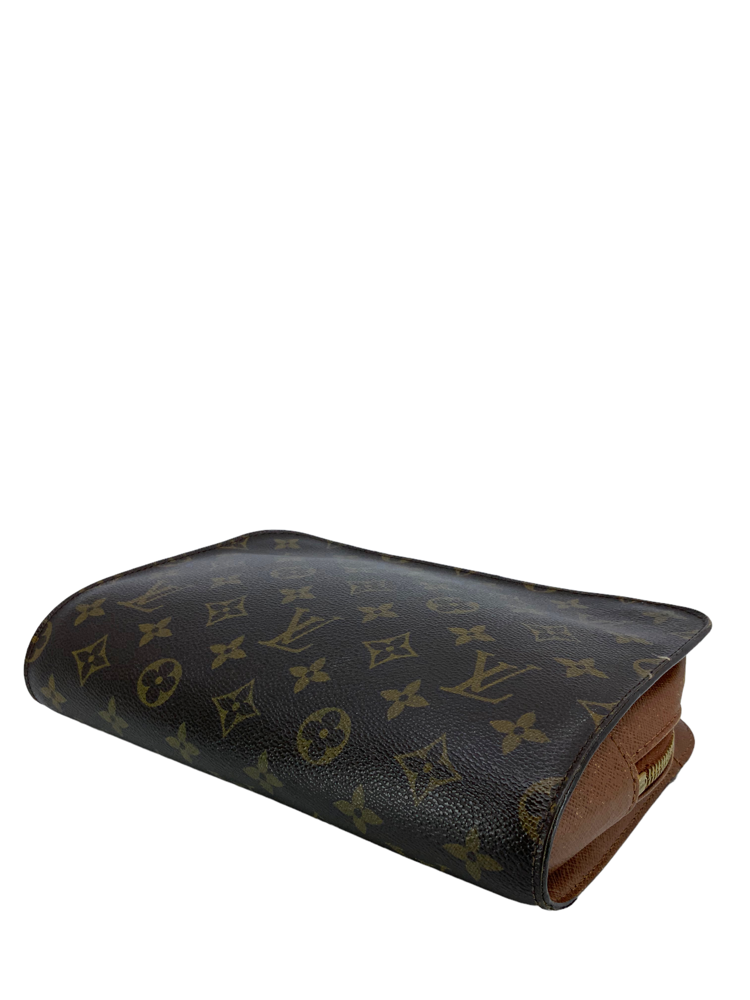 Authentic Louis Vuitton Monogram Pochette Orsay Clutch Wristlet Bag - Luxury Crossbody Purse for Women, Perfect for Evening Parties & Date Nights