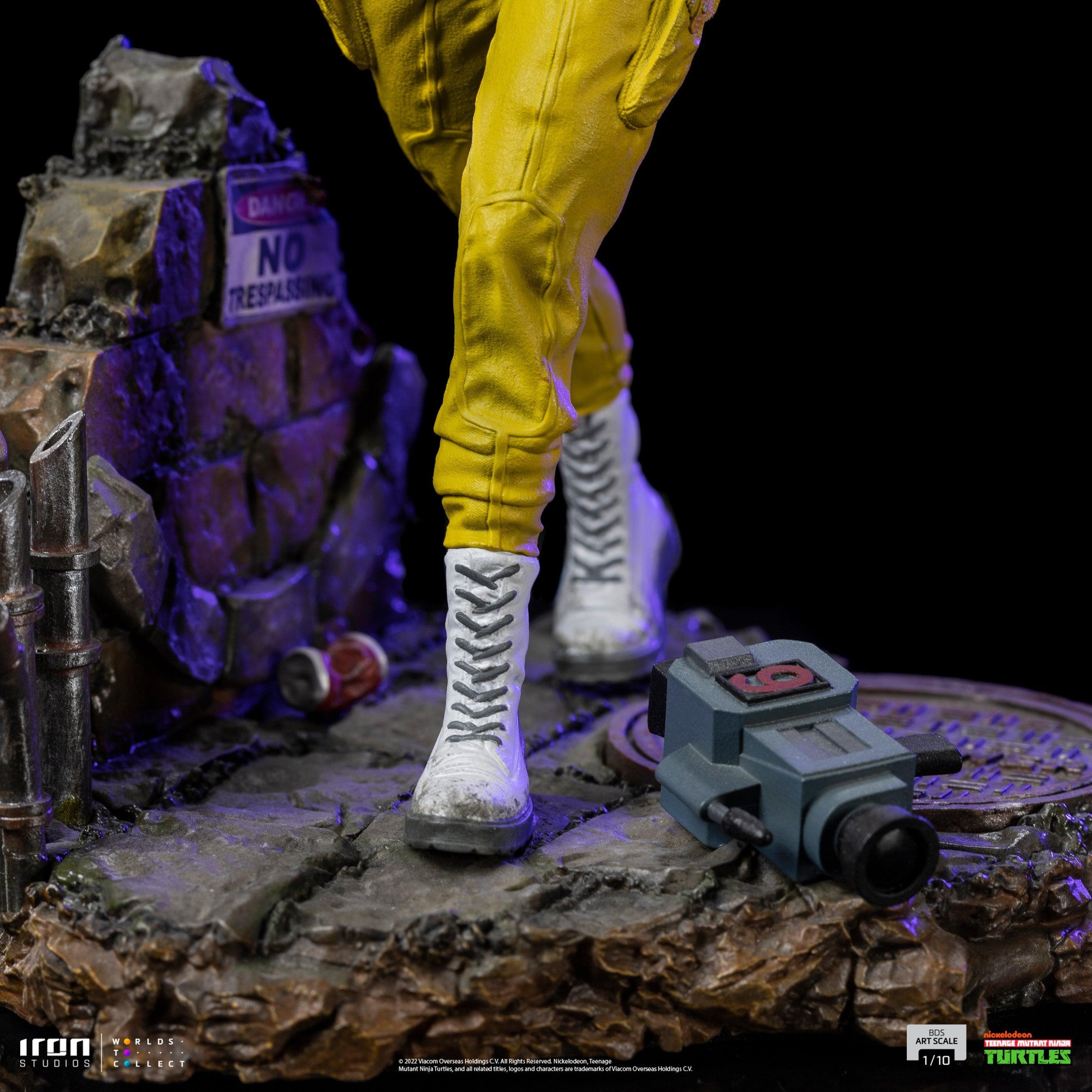 Iron Studios Teenage Mutant Ninja Turtles April O'Neal BDS Art Scale Statue 1/10 - Collectible TMNT Figure for Display & Home Decor - Perfect Gift for Fans & Collectors