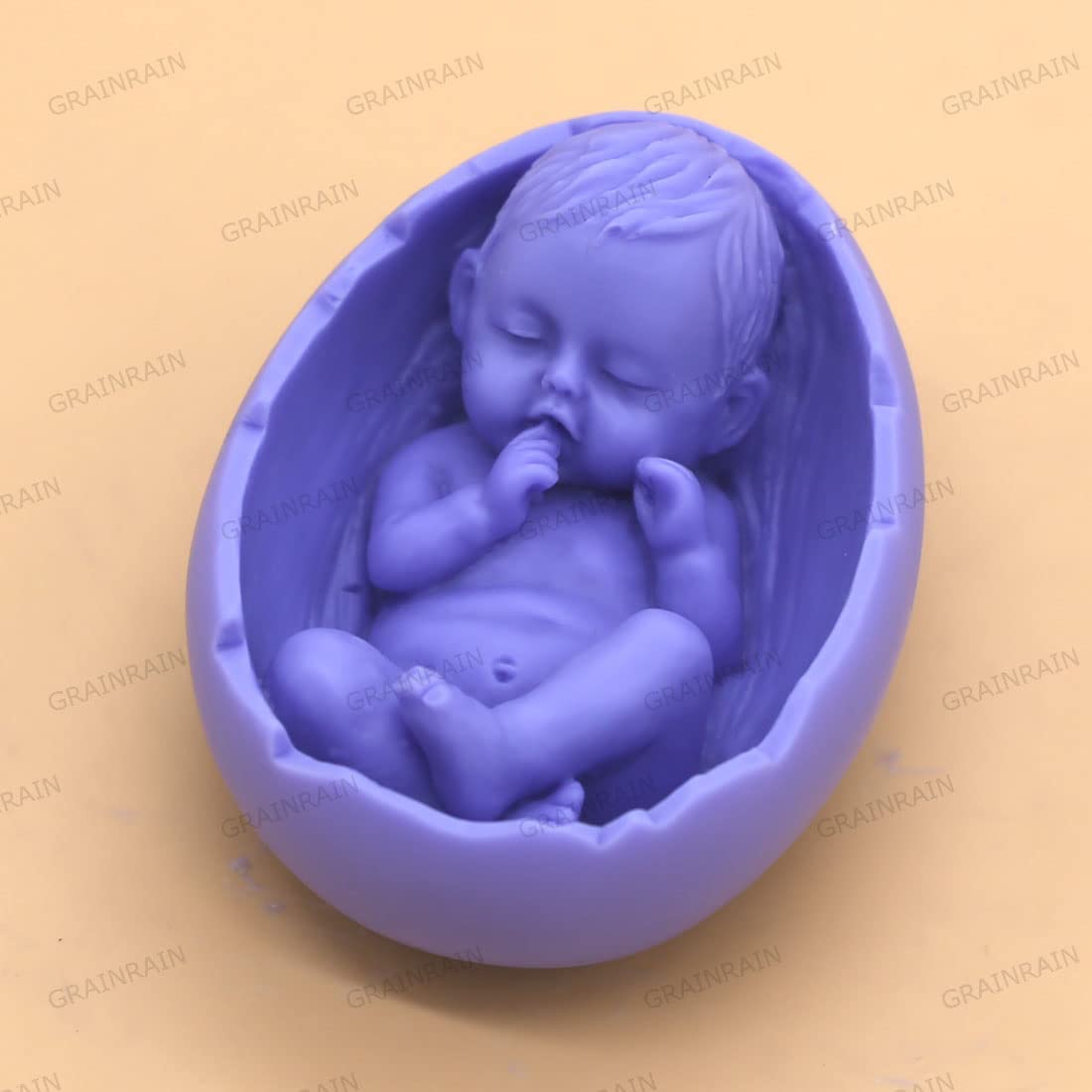 Premium Silicone Soap Molds for DIY Handmade Soap Making - 6 Cavity Craft Art Soap Molds (12168) - Perfect for Homemade Soaps, Wedding Favors, and Bathroom Decor