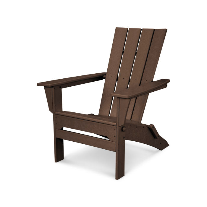 POLYWOOD Quattro Folding Adirondack Chair - Outdoor Patio Furniture, Weather-Resistant & Durable - Perfect for Backyard, Poolside, and Garden Relaxation