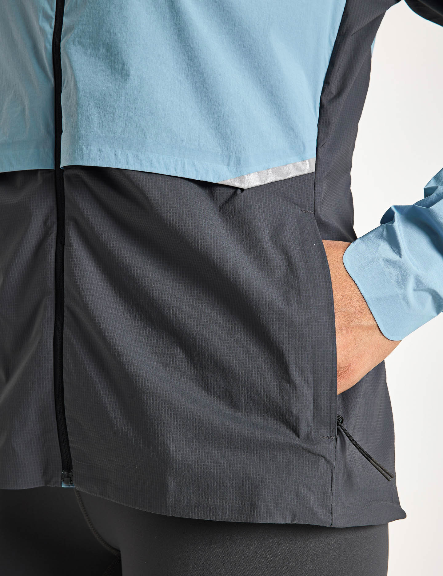 Core Jacket - Chambray & Eclipse Blue Lightweight Denim Jacket for Men | Casual Outerwear for Spring & Fall | Perfect for Outdoor Activities, Travel, and Everyday Wear