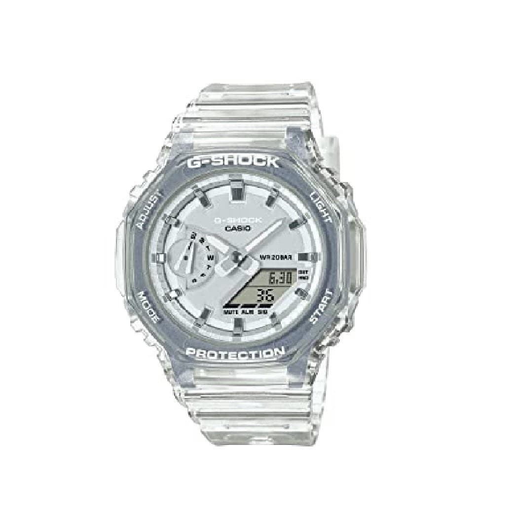 Casio GMA-S2100SK-7ADR Women's Analog-Digital Watch with White Dial - Perfect for Everyday Wear, Office & Casual Outfits