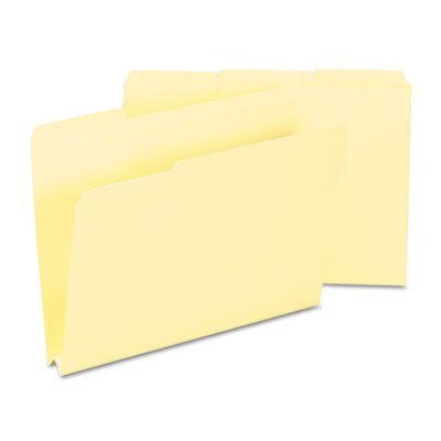 SMEAD SMD10405 Expansion File Folders - Letter Size, 1/5 Cut Tabs, 100% Recycled, 10-Pack - Perfect for Office, School, and Home Organization