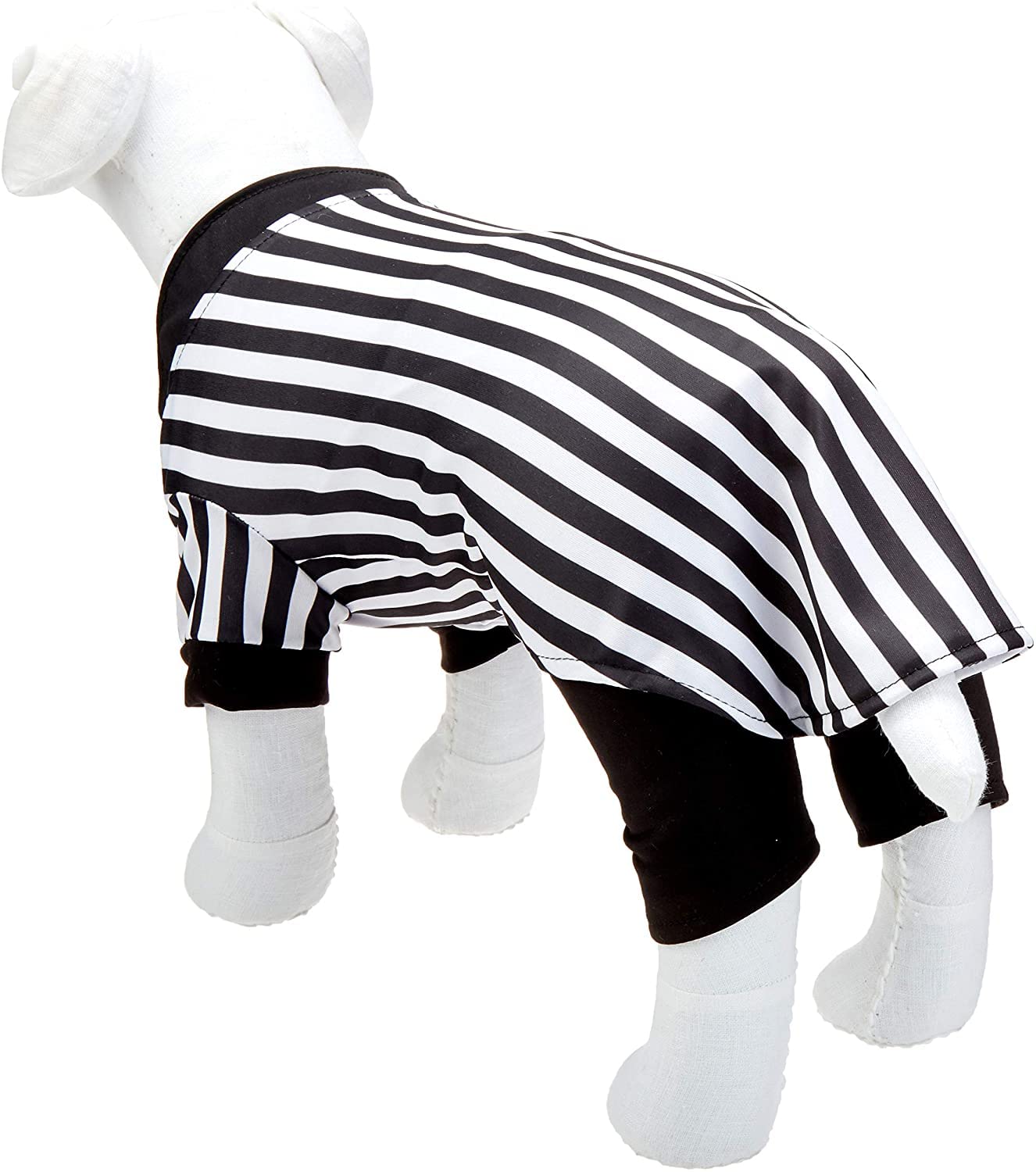 Midlee Referee Dog Halloween Costume for Small Dogs - Perfect for Pet Parties, Halloween Trick or Treat & Funny Photo Shoots