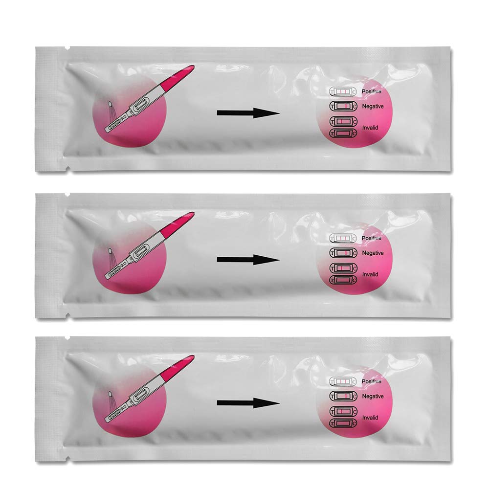 LOVEXOK 12 Pack HCG Pregnancy Test Strips - Early Detection Midstream Home Pregnancy Tests Kit for Women | Accurate & Fast Results | Perfect for Trying to Conceive, Fertility Tracking & Family Planning