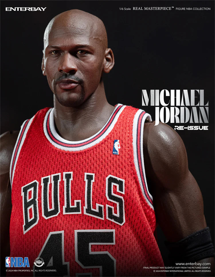 Enterbay Real Masterpieces 1/6 Scale NBA Chicago Bulls Michael Jordan 