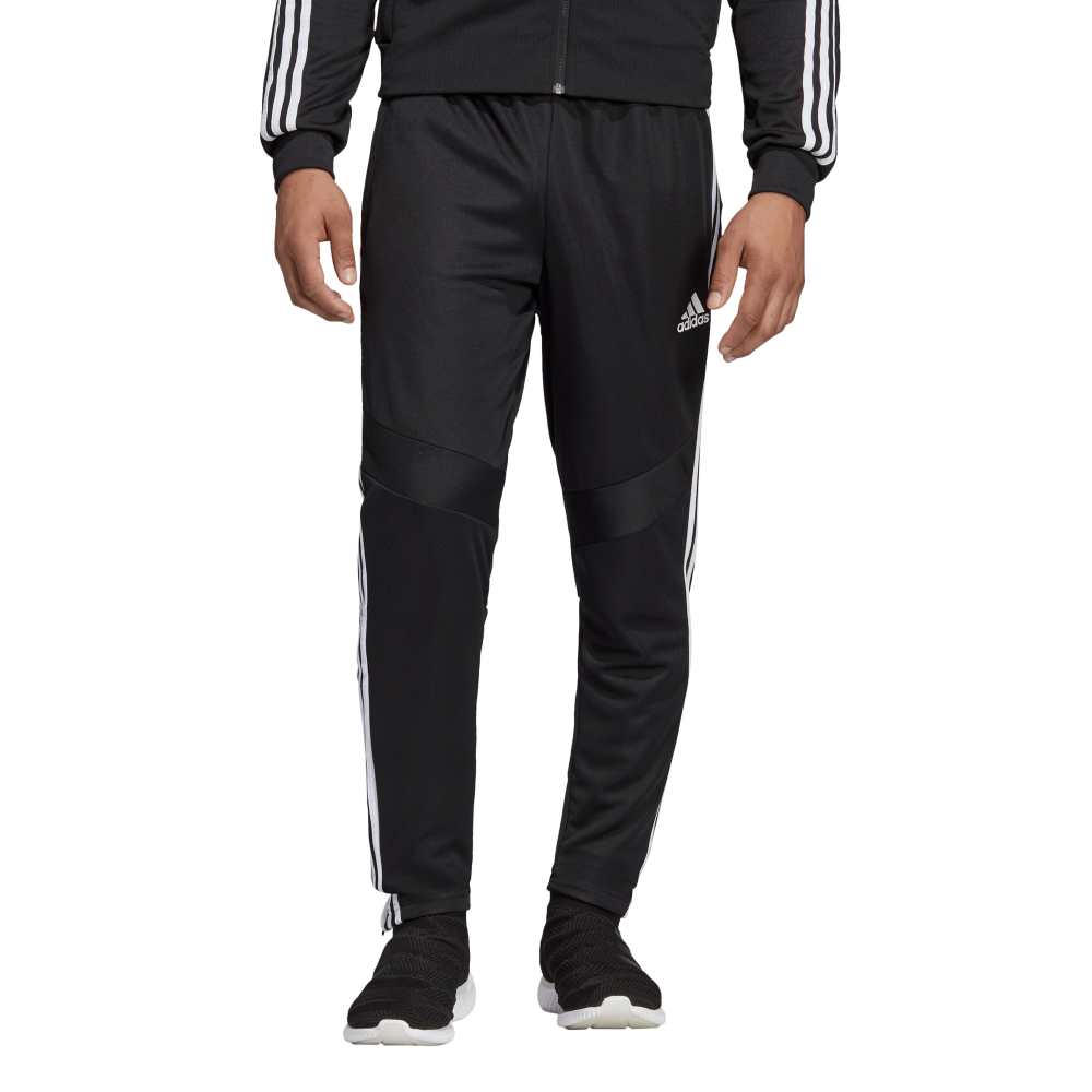 Adidas Tiro 19 Men's Training Pants - Black/White - Performance Soccer & Gym Workout Pants for Athletes