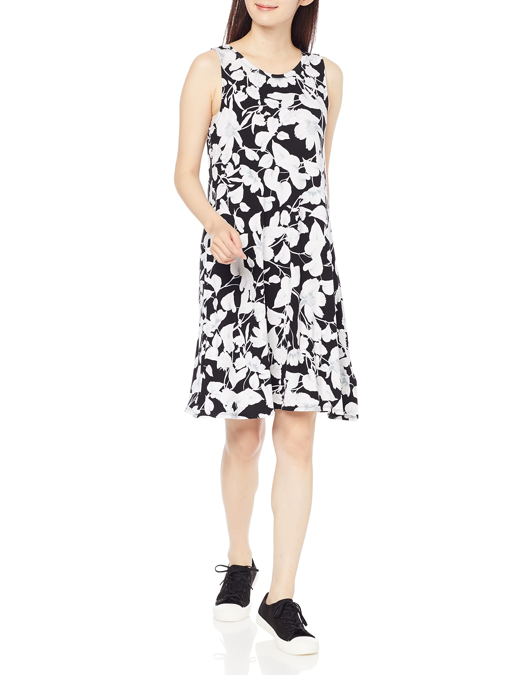 Amazon Essentials Women's Tank Swing Dress - Flowy Casual Summer Dress for Women, Plus Size Options - Perfect for Beach, Vacation & Everyday Wear