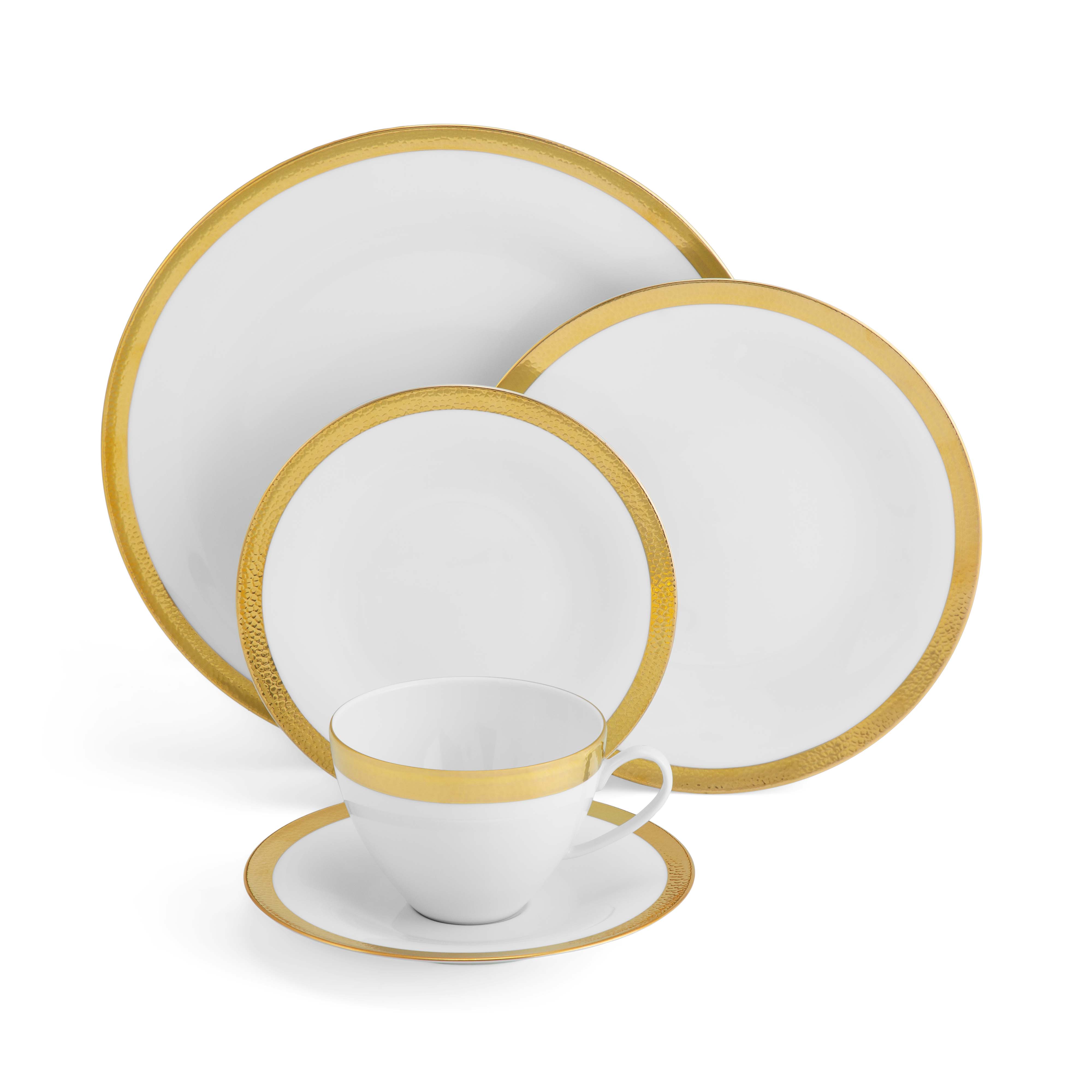 Premium Goldsmith Dinnerware Set - Elegant Stainless Steel Flatware for Fine Dining, Wedding Gifts & Formal Occasions
